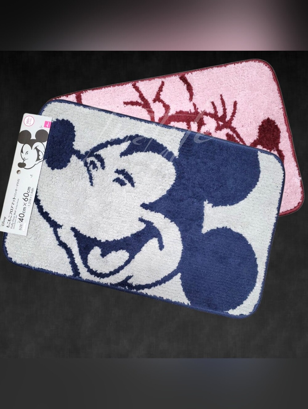 ⭐️ONLY SET⭐️ Fluffy Mickey & Mouse Floor Mats
